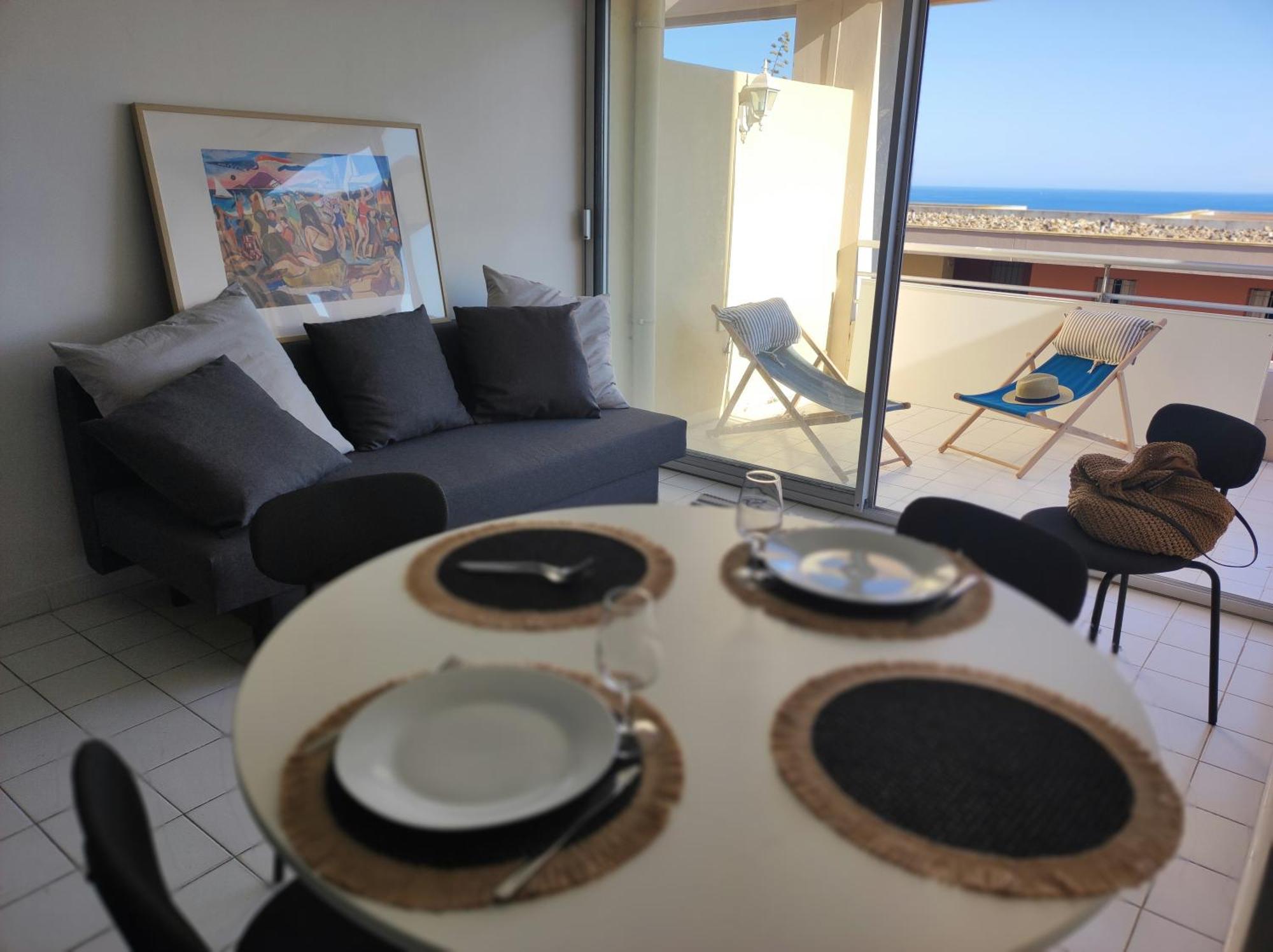 Appartement Vue Bleu Azur Sète Exteriér fotografie